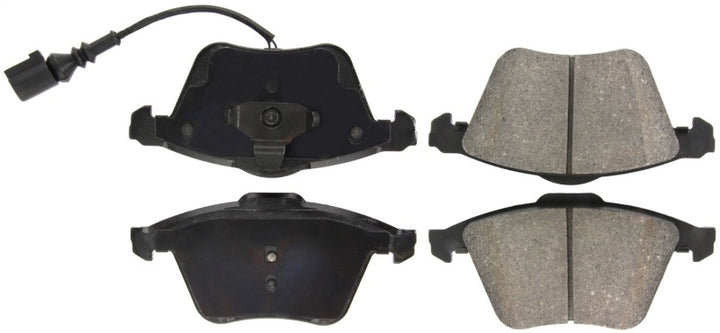 StopTech Performance 08-13 Audi TT Quattro / 12 VW Golf R Front Brake Pads - Bull Strap