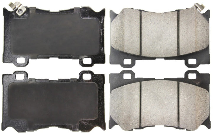 StopTech Performance 09-13 Infiniti FX35/FX37/FX45/FX50/08-13 G37 / 09-12 370Z Front Brake Pads - Bull Strap