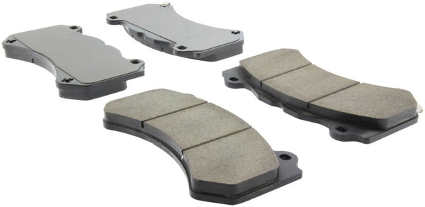 StopTech Performance 09-15 Cadillac CTS Front Brake Pads - Bull Strap
