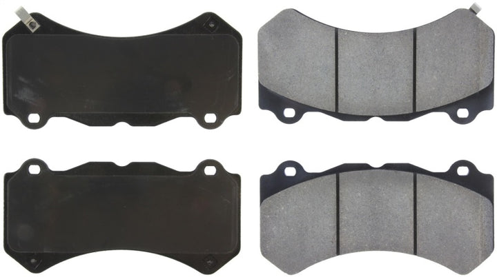 StopTech Performance 09-15 Cadillac CTS Front Brake Pads - Bull Strap