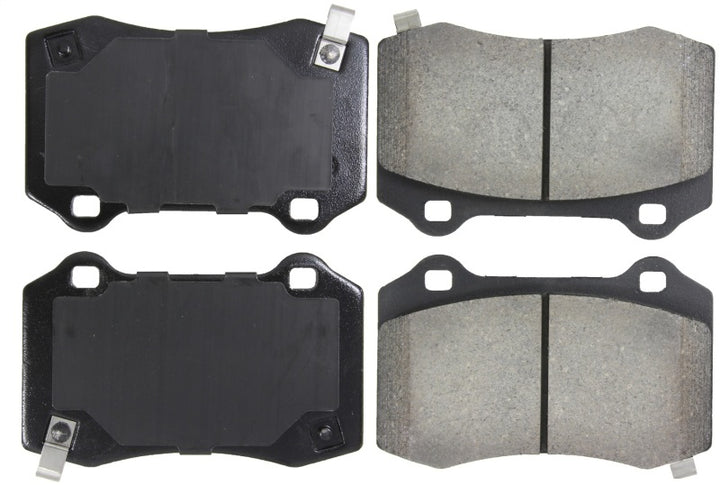 StopTech Performance 10+ Camaro Rear Brake Pads - Bull Strap