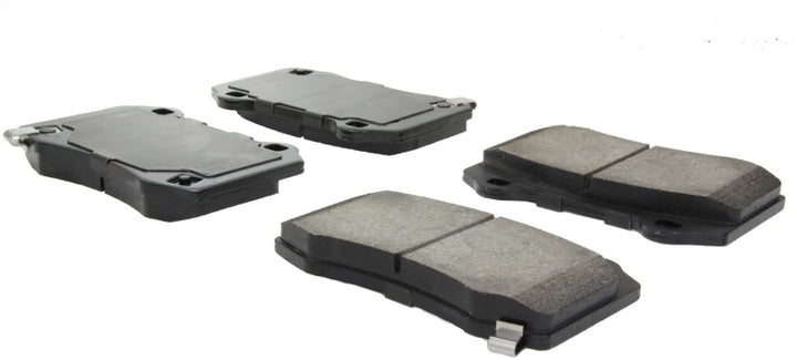 StopTech Performance 10+ Camaro Rear Brake Pads - Bull Strap