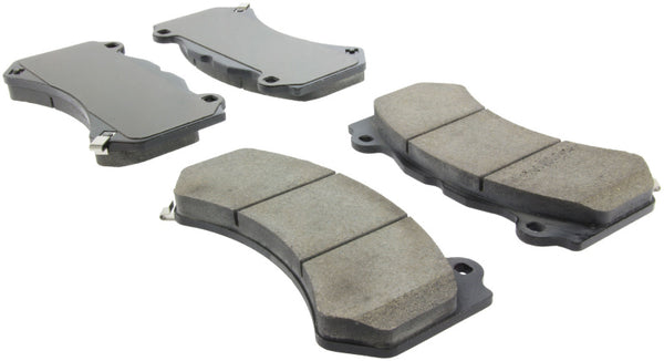 StopTech Performance 15-17 Dodge Charger/Challenger Front Brake Pads - Bull Strap