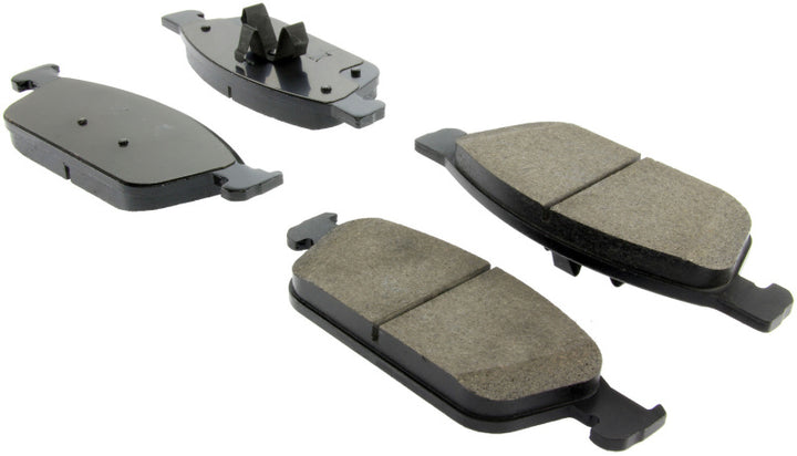 StopTech Performance 15-17 Lincoln MKC Front Brake Pads - Bull Strap