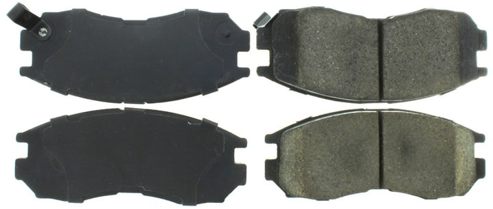StopTech Performance 4/89-99 Mitsubishi Eclipse GST Front Brake Pads - Bull Strap