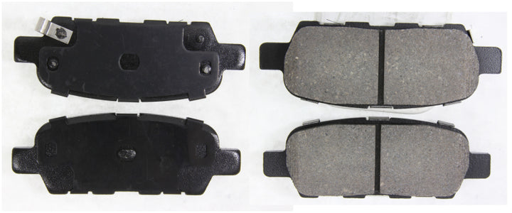 StopTech Performance 6/02-08 350z / 01-08 G35 Rear Brake Pads - Bull Strap