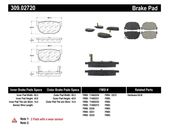 StopTech Performance 89-98 240SX Rear Brake Pads - Bull Strap