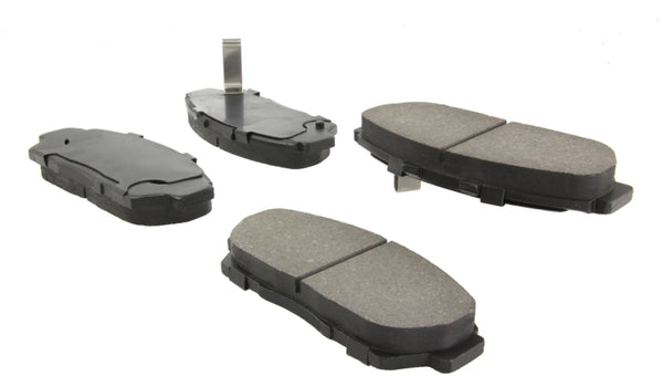 StopTech Performance 93-95 Honda Civic Coupe / 94-95 Civic Hatchback/Sedan Front Brake Pads - Bull Strap