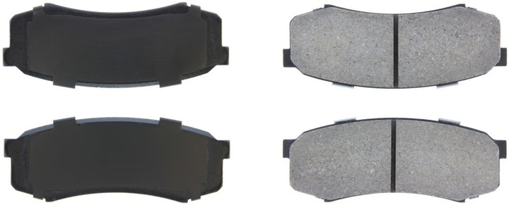 StopTech Performance 96-09 Lexus GX 470/LX 450/LX 470/LX 570 Rear Brake Pads - Bull Strap