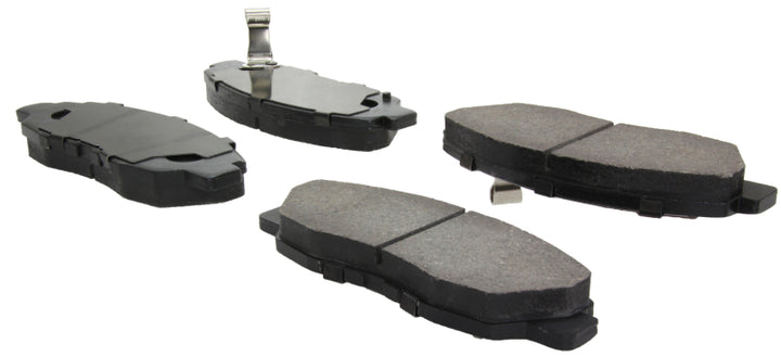 StopTech Performance 98-02 Honda Accord Coupe/Sedan 4cyl Rear Drum/Disc Front Brake Pads - Bull Strap