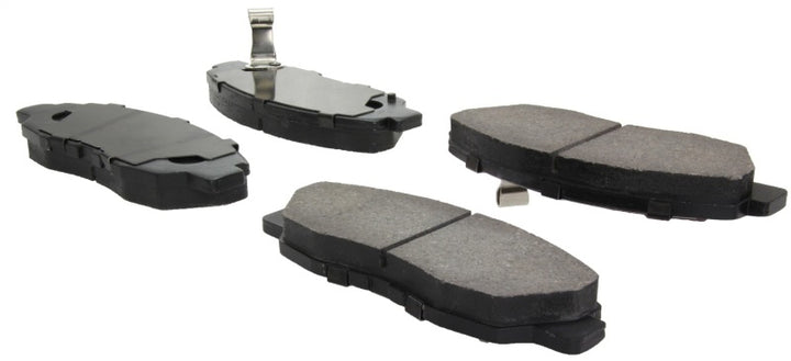 StopTech Performance 98-02 Honda Accord Coupe/Sedan 4cyl Rear Drum/Disc Front Brake Pads - Bull Strap