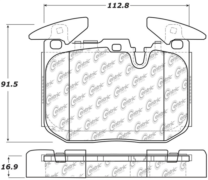 StopTech Performance Brake Pads - Bull Strap