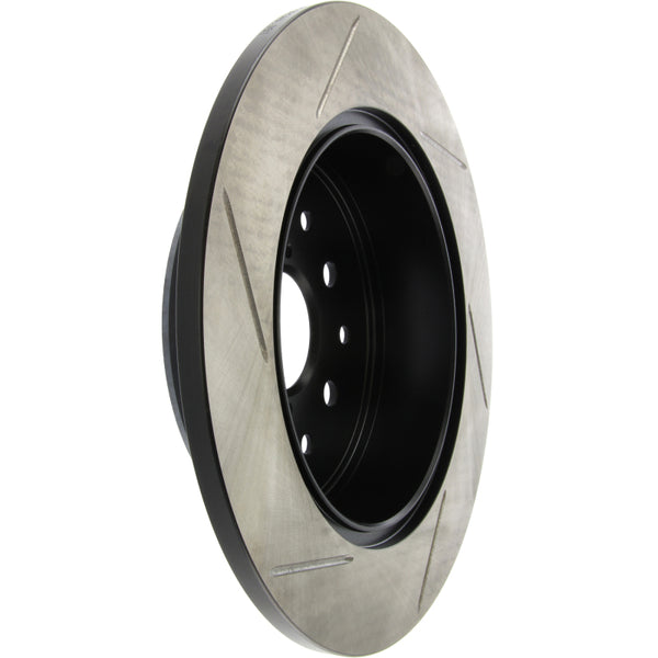 StopTech Power Slot 00-05 Lexus IS300 Rear Left SportStop Slotted Rotor - Bull Strap