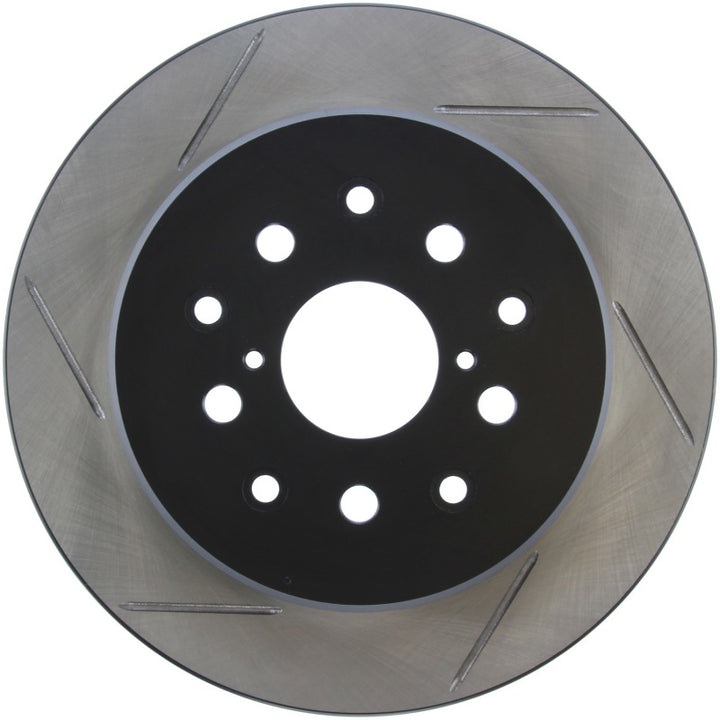 StopTech Power Slot 00-05 Lexus IS300 Rear Right SportStop Slotted Rotor - Bull Strap