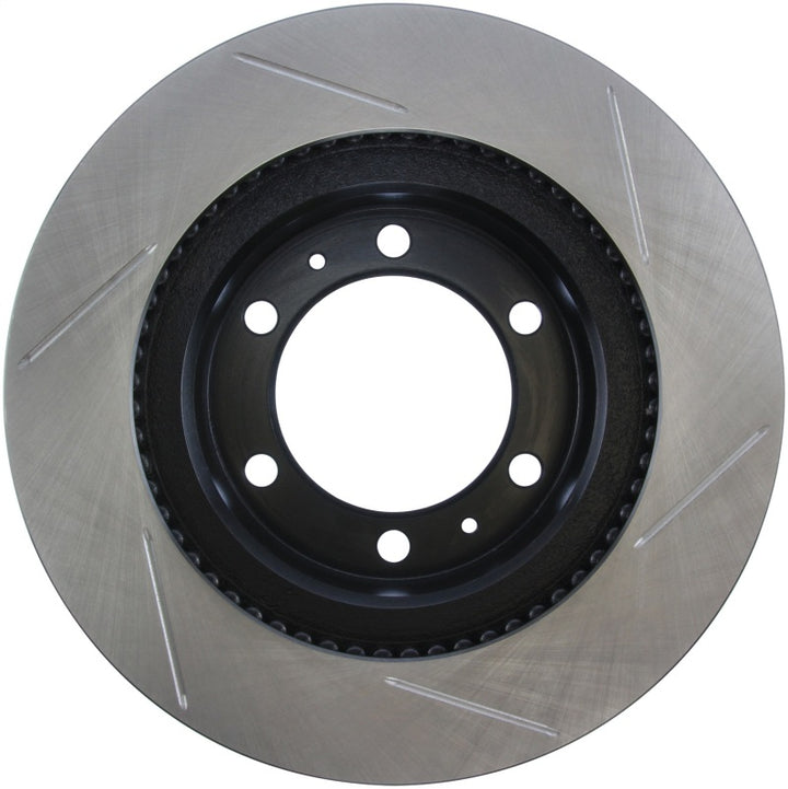 StopTech Power Slot 05-09 Toyota Tacoma/03-09 4 Runner Slotted Right Front Rotor - Bull Strap