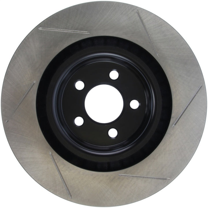 StopTech Power Slot 06-07 Chrysler SRT-8 Front Right Slotted Rotor - Bull Strap