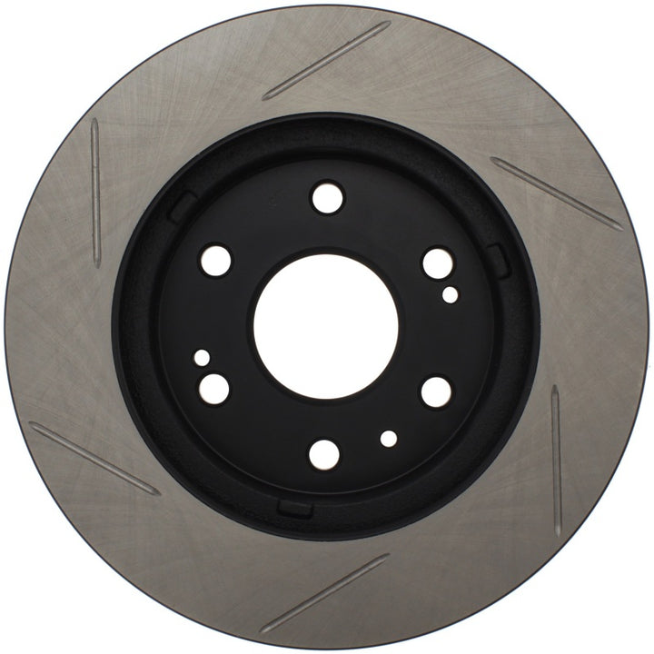 StopTech Power Slot 07 Chevrolet Tahoe Front Left Rotor - Bull Strap