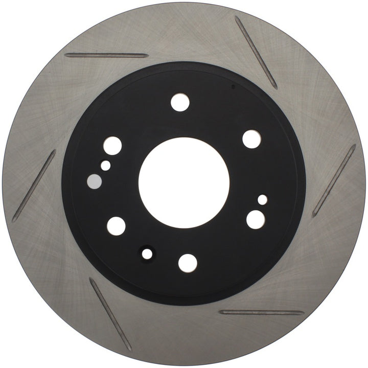 StopTech Power Slot 07 Chevrolet Tahoe Front Right Rotor - Bull Strap