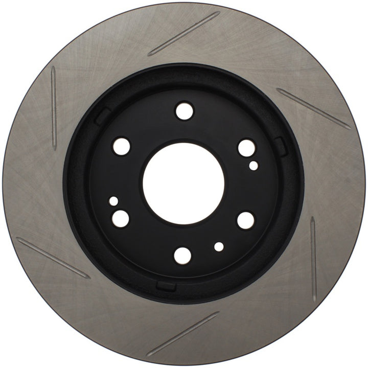 StopTech Power Slot 07 Chevrolet Tahoe Front Right Rotor - Bull Strap