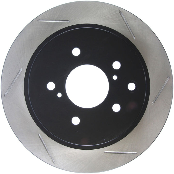 StopTech Power Slot 2/89-96 300ZX Slotted Rear Left Rotor - Bull Strap