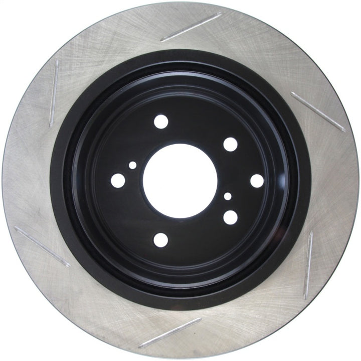 StopTech Power Slot 2/89-96 300ZX Slotted Rear Left Rotor - Bull Strap