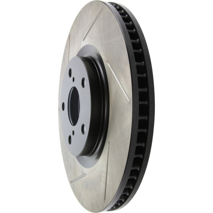 StopTech Power Slot 5/93-98 Supra Turbo Front Right SportStop Slotted Rotor - Bull Strap