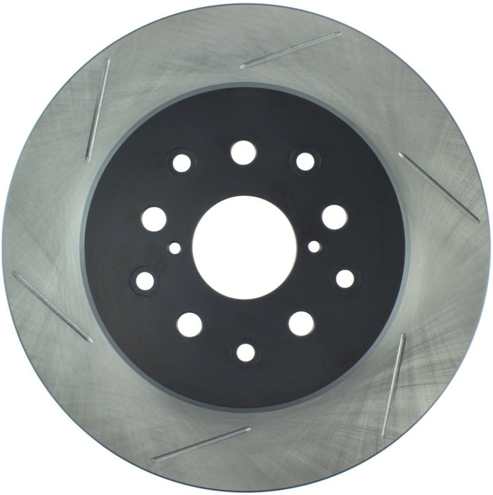 StopTech Power Slot 5/93-98 Supra Turbo Rear Right SportStop Slotted Rotor - Bull Strap