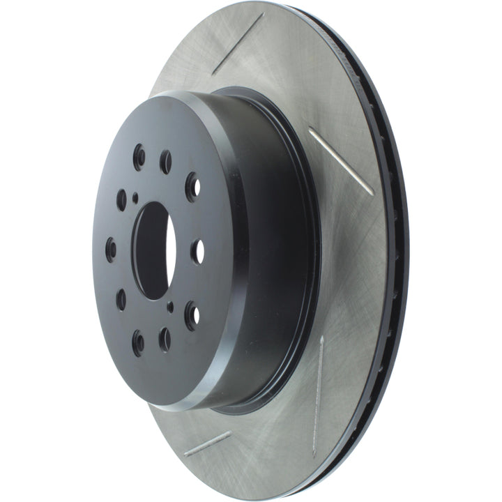 StopTech Power Slot 5/93-98 Supra Turbo Rear Right SportStop Slotted Rotor - Bull Strap