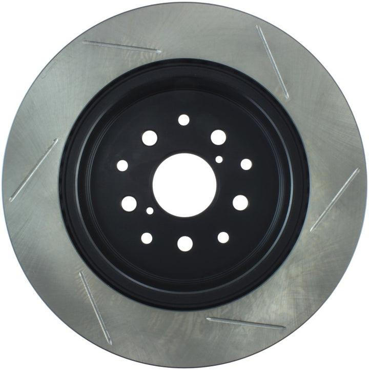 StopTech Power Slot 5/93-98 Supra Turbo Rear Right SportStop Slotted Rotor - Bull Strap
