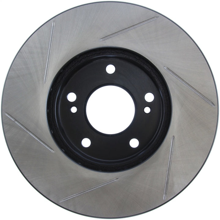 StopTech Power Slot 7/90-96 300ZX Slotted Front Left Rotor - Bull Strap