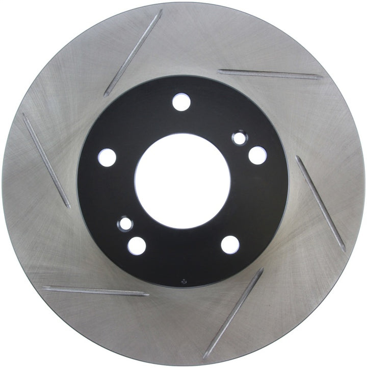 StopTech Power Slot 7/90-96 300ZX Slotted Front Right Rotor - Bull Strap