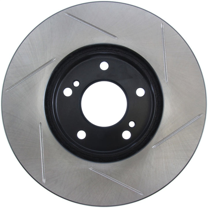 StopTech Power Slot 7/90-96 300ZX Slotted Front Right Rotor - Bull Strap