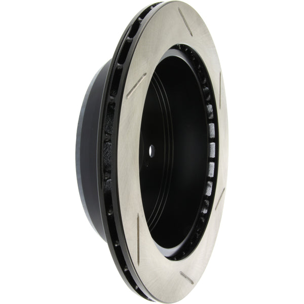 StopTech Power Slot 86-92 Supra ALL Rear Right SportStop Slotted Rotor - Bull Strap