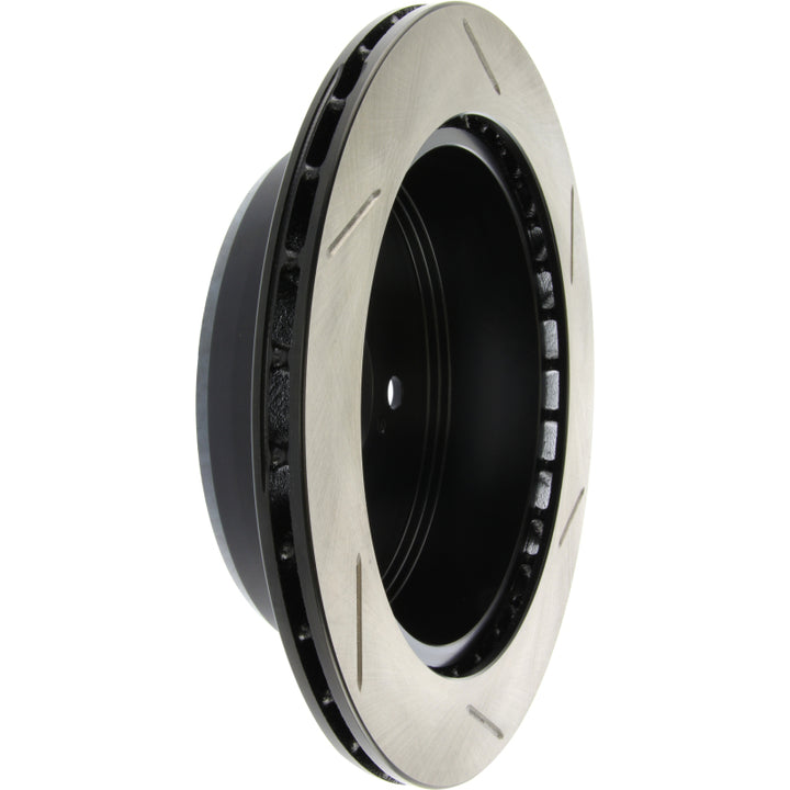 StopTech Power Slot 86-92 Supra ALL Rear Right SportStop Slotted Rotor - Bull Strap
