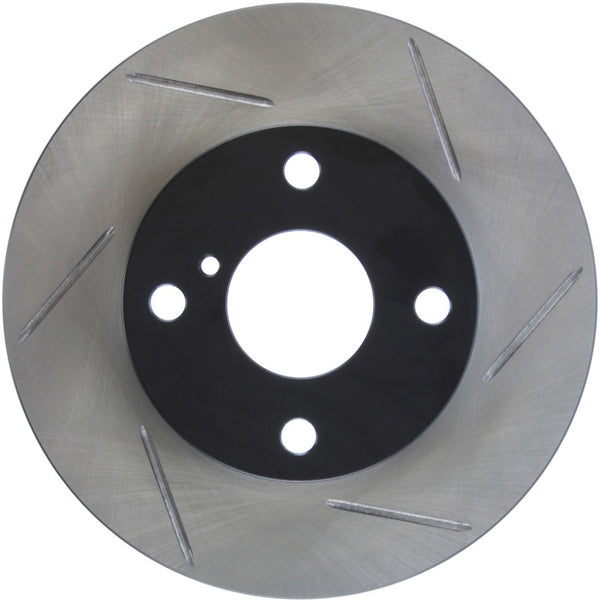 StopTech Power Slot 89-93 Mazda Miata SportStop Slotted Front Left Rotor - Bull Strap