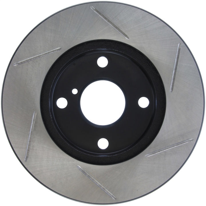 StopTech Power Slot 89-93 Mazda Miata SportStop Slotted Front Right Rotor - Bull Strap