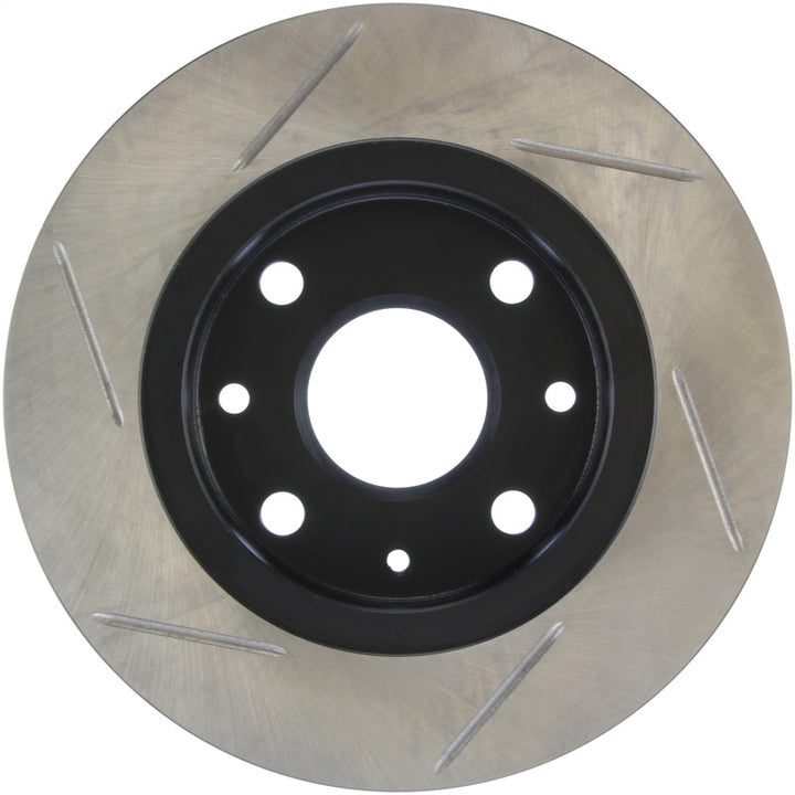 StopTech Power Slot 89-93 Mazda Miata SportStop Slotted Rear Left Rotor - Bull Strap