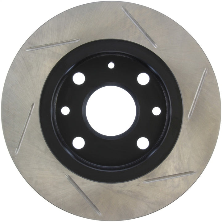 StopTech Power Slot 89-93 Mazda Miata SportStop Slotted Rear Right Rotor - Bull Strap