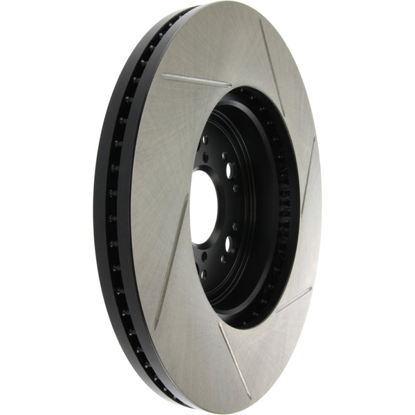StopTech Power Slot 95-00 Lexus LS400/LS430/LS460/LS600h L Slotted Right Front Rotor - Bull Strap