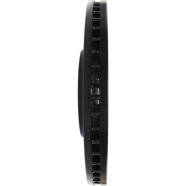 StopTech Power Slot Nissan 370z / Infiniti G37 SportStop Slotted Front Left Rotor - Bull Strap