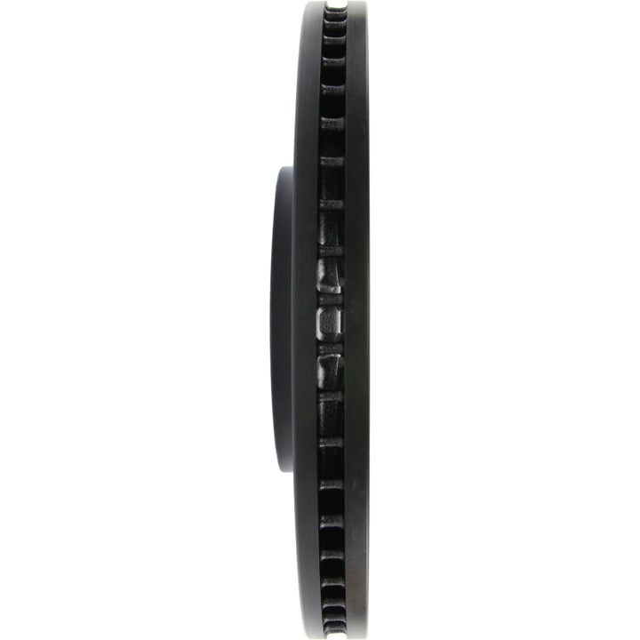 StopTech Power Slot Nissan 370z / Infiniti G37 SportStop Slotted Front Right Rotor - Bull Strap