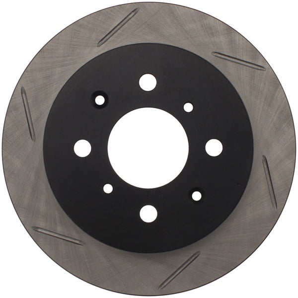 StopTech Power Slot Rear Right Rotor 90-01 Integra (exc. Type R) /all 93-00 Civic w rear disc/93-9 - Bull Strap