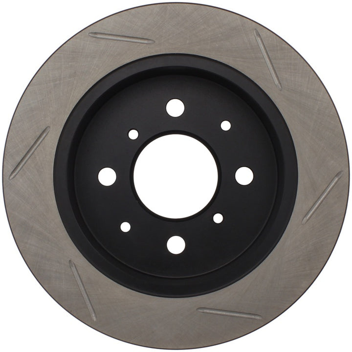StopTech Power Slot Rear Right Rotor 90-01 Integra (exc. Type R) /all 93-00 Civic w rear disc/93-9 - Bull Strap