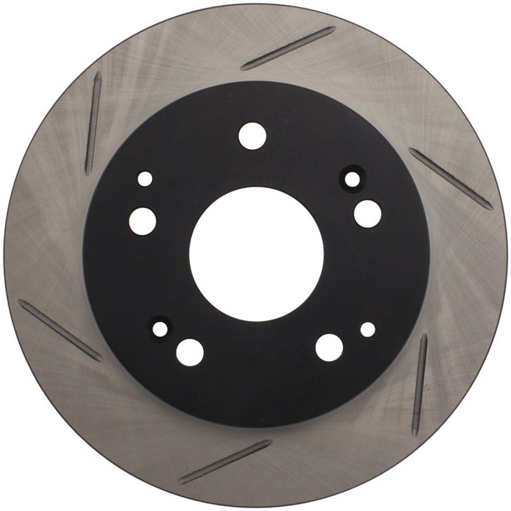 StopTech Power Slot Slotted 02-06 Acura RSX Incl. Type S / 97-01 Integra Type R Rear Right Rotor - Bull Strap