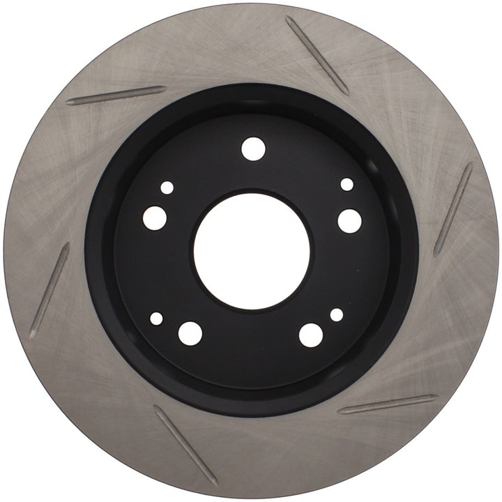 StopTech Power Slot Slotted 02-06 Acura RSX Incl. Type S / 97-01 Integra Type R Rear Right Rotor - Bull Strap