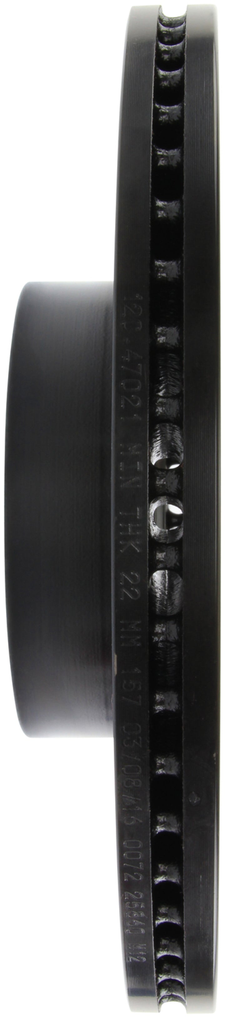 StopTech Slotted & Drilled Sport Brake Rotor - Bull Strap