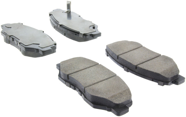 StopTech Sport Brake Pads w/Shims and Hardware - Front - Bull Strap