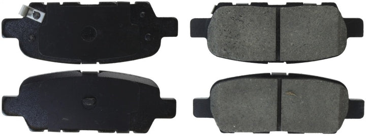 StopTech Sport Performance 10-17 Nissan 370Z Rear Brake Pads - Bull Strap