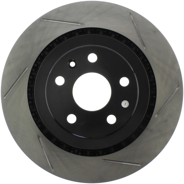 StopTech Sport Slotted Rotor - Rear Left - Bull Strap