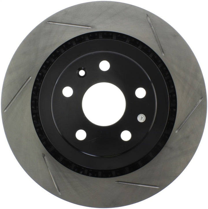 StopTech Sport Slotted Rotor - Rear Left - Bull Strap